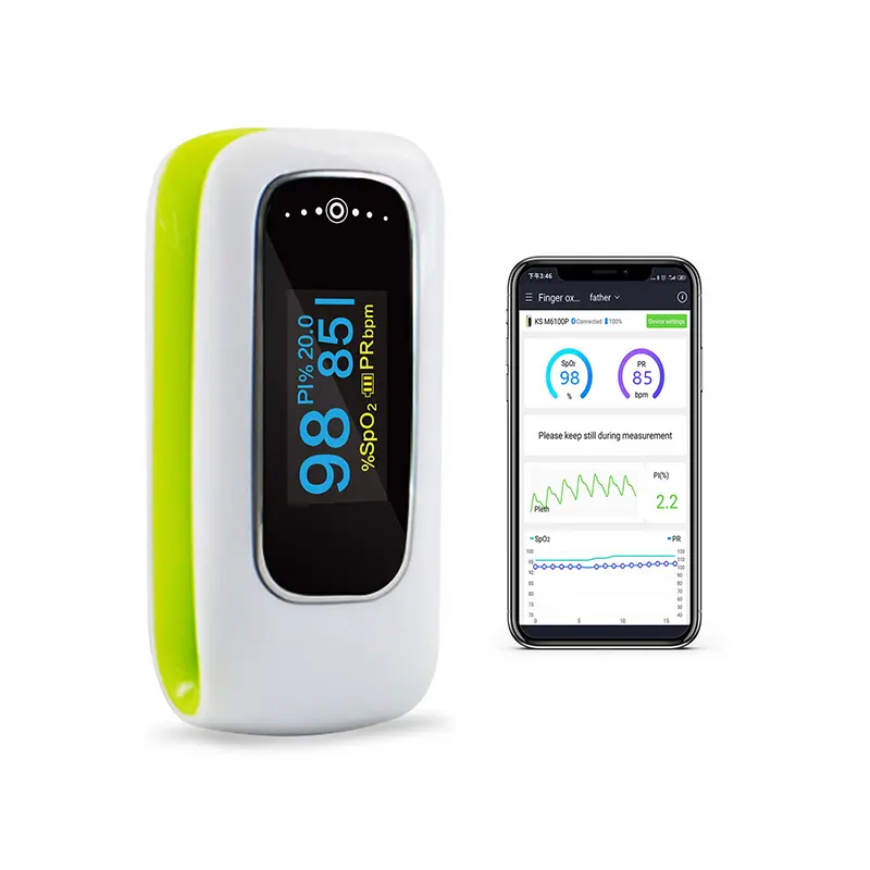 SONOSAT-F01LT smart wifi SPO2 portable fingertip pulse oximeter for home use Featured Image