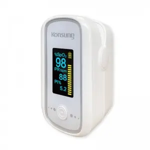 K01T 0.96 TFT Screen Visual Alarm Pediatric SpO2 Pulse Oximeter Fingertip with Sound