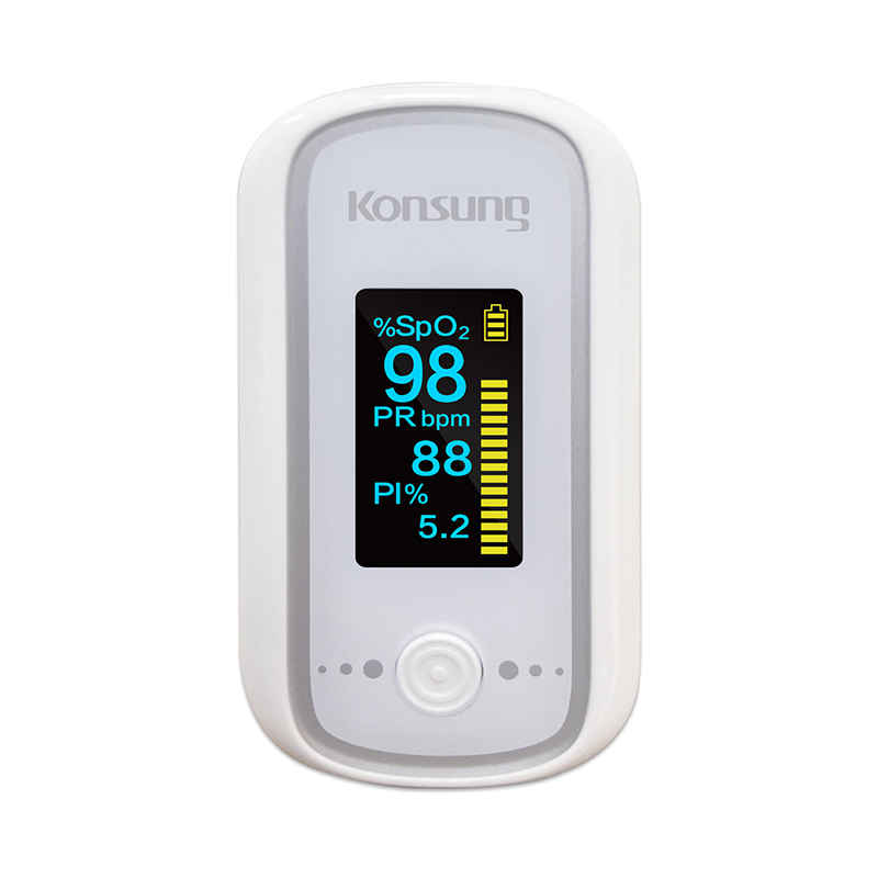 K01T 0.96 TFT Screen Visual Alarm Pediatric SpO2 Pulse Oximeter Fingertip with Sound Featured Image