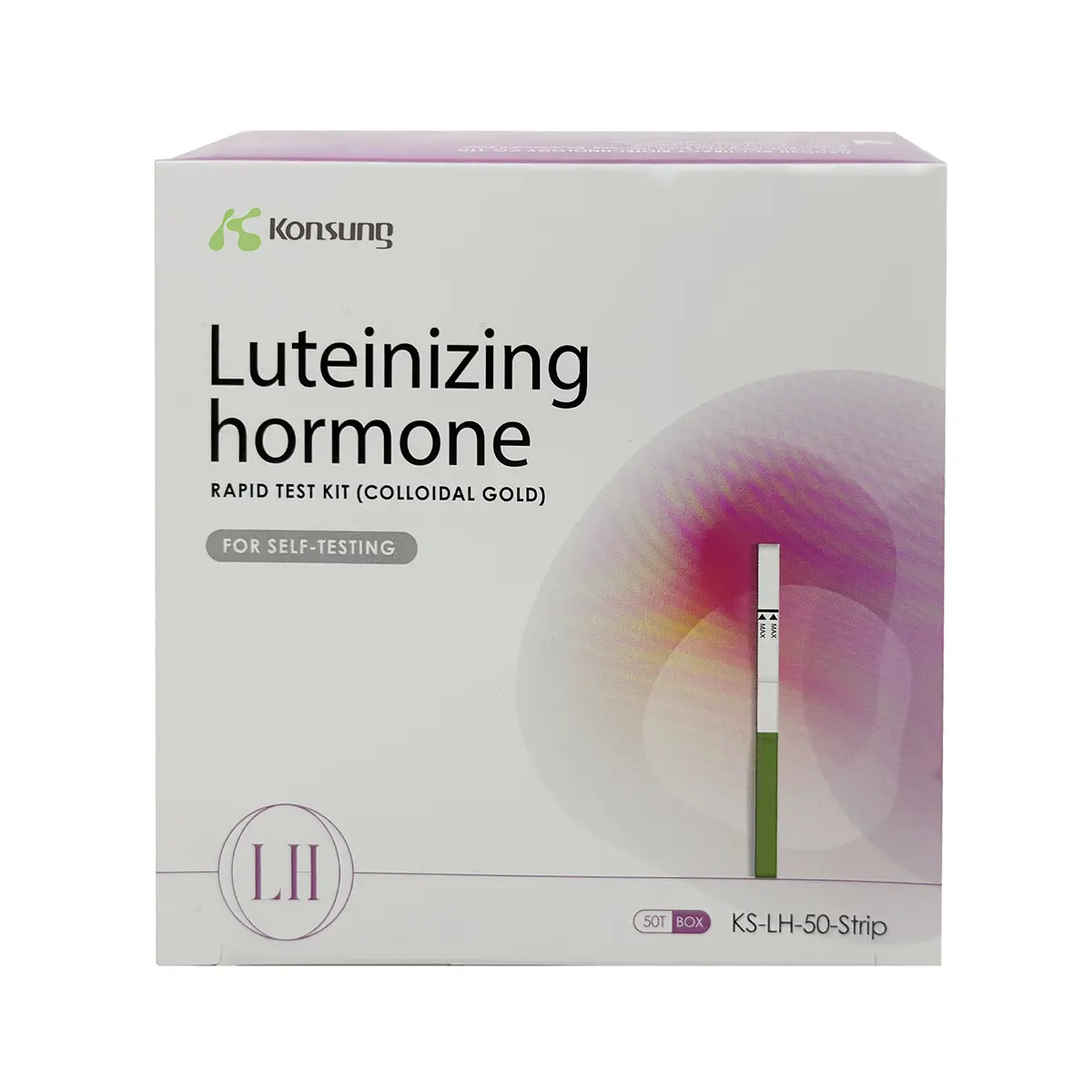 Ks-Lh-50 High Accuracy Medical Diagnostic Rapid Ovulation Lh Test Strip for 50 Persons Featured Image
