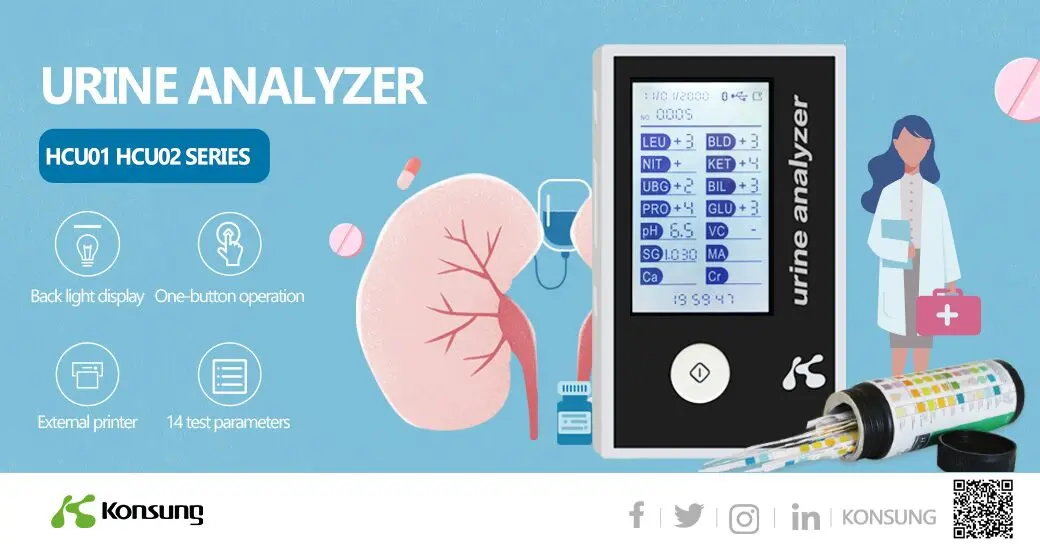 Konsung portable urine analyzer