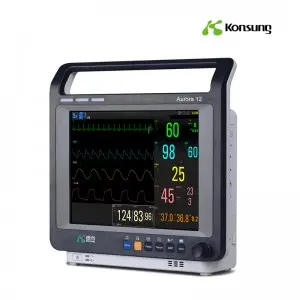 Aurora-12 12.1-inch big screen patient monitor with big font and drug calculation suit for ICU