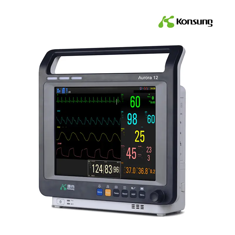 Aurora-12 12.1-inch big screen patient monitor with big font and drug calculation suit for ICU Featured Image