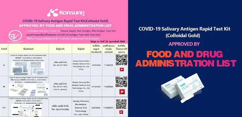 Konsung Covid-19 Test Kits