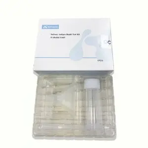 Factory Directly supply China DNA Rna Sterile V Shape Tys Collecting Funnel Test Sample Tube Device Saliva Collection Kit